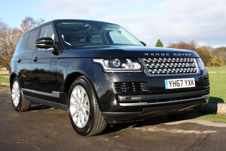 range rover wedding car